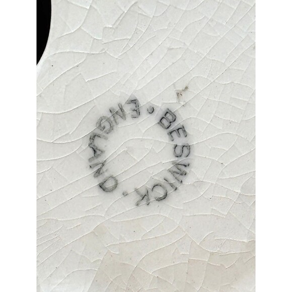 Beswick England Persian White Seated Cat Figurine #1880 Albert Hallam 5.25"h VTG - Picture 10 of 16